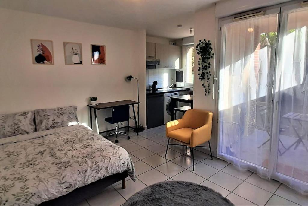 Studio Charmant Et Moderne Grand Confort Тулуза Экстерьер фото